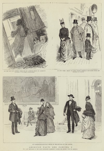 アメリカの事実と空想、私 作： Randolph Caldecott